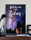 Dachshund Best Dog Dad In The Galaxy Poster - Funny Poster First Father's Day Gift Ideas