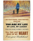 Dachshund I Am Your Friend Your Partner Your Dog Inspirational Posters Wall Decor