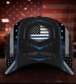 Thin Blue Line American Flag Hat Honor Men Women Our Law Enforcement Pride Gift For Husband