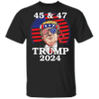 Trump 2024 Shirt Campaign Merch Donald Trump Running In 2024 Election Political Shirt