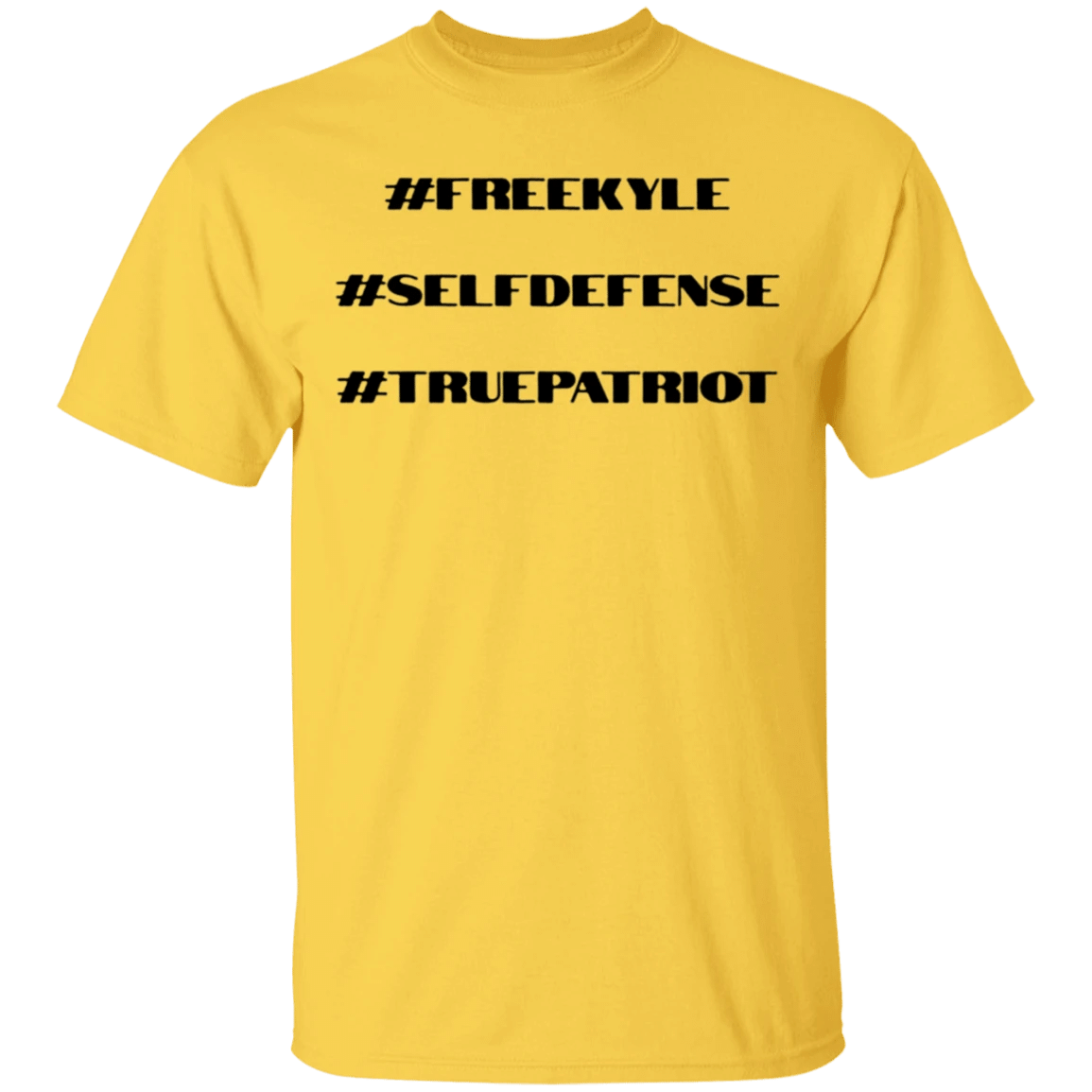 Free Kyle Rittenhouse Self Defense T-Shirt Kyle True Patriot Shirt