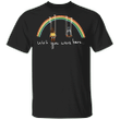 Rainbow Pitbull Wish You Were Here T-Shirt Designs Gifts For LGBT Gifts For Siblings