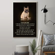 To My Bulldog You're My Family Poster Print Art With Sentimental Quote For Bulldog Owne