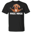 Dachshund Free Hugs T-Shirt Cute Dog Shirt Gift For Dog Lovers