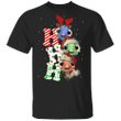 Turtle Ho Ho Ho Christmas T-Shirt Funny Turtle HHH Xmas Shirt Design Gift For Turtle Lover