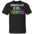 Homosexual Is Sin... Sational T-Shirt LGBT Pride Graphic Tees Funny Gift