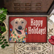 Dog Happy Holidays Doormat Holiday Doormat Cute Welcome Mat Front Door Rug For Sale