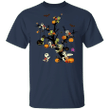 Family Sea Turtle With Pumpkin Halloween Tree T-Shirt Cutest Turtle Gifts For Turtle Lovers