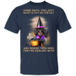 Dachshund Some Days You Just Have To Put On The Hat T-Shirt Cute Dachshund Halloween Gift
