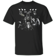 Sloth Band Playing Music T-Shirt Funny Unique Sloth Graphic Tee Shirt Men's Womens