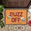 Buzz Off Doormat Funny Go Away Doormat Best Outdoor Doormat Outside Door Mat