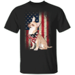 Chihuahua American Usa Flag Dog T-Shirt Patriotic 4th Of July Shirts