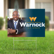 Raphael Warnock Yard Sign Reverend Raphael Warnock U.S Senate Lawn Sign Decor