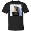 Pitbull On The Naughty List T-Shirt Bad Dog Jail Prisoner Shirt Design Present For Dog Lover