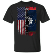 Mississippi Flag 2020 With American Flag T-Shirt New State Flag Shirt Gift