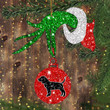 Beagle Santa Hand With Ball Ornament Christmas Tree Decorations Ideas 2020 Glitter Gift
