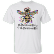 Oh Christmas Bee Shirt Funny Bee Santa Hat Graphic Tee Christmas Gift Ideas For Couples