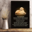 Golden Retriever To My Retriever You're My Family Poster Print Sentimental Dog Owner Gift