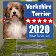 Dogs 2020 Because Humans Suck Sign Vote Dogs 2020 Yard Sign Gifts For Dog Lovers Terrier Dog