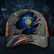 Oregon State Flag Hat 3D Printed Patriotic U.S Flag Vintage Oregon Hat Gift for Grandpa