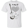 In My Life Lyrics Shirt Gifts For Beatles Fans