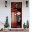 Sloth Christmas Door Cover Animal Smile Xmas Decorative Door Funny Present New Home Gift
