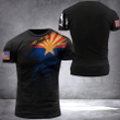 Arizona State Flag - American Flag T-Shirt Arizona State Flag Shirt Design Patriotic Gift