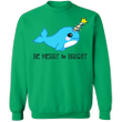 Be Merry And Bright Sweatshirt Cute Sweatshirt For Men Women 10Th Day Of Christmas Gift Idea
