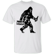 Bigfoot T-Shirt Bigfoot Drinking Beer Vintage Retro Graphic Funny Gifts For Alcohol Lovers