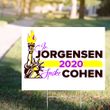 Vote Libertarian Jo Jorgensen Cohen 2020 Yard Sign Jo Jorgensen Campaign Sign Decor