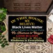 In This House We Believe Doormat Kindness Is Everything Decorative Entrance Front Porch Mat
