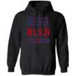 BBQ Beer Freedom Hoodie Gift For Grill Lovers Beer Drinkers Related Present