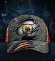 West Virginia State Flag Hat 3D Printed American Flag Cap Wv State Patriotic Gift For Men 2