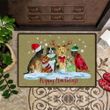 Dog Happy Howlidays Doormat Family Dog Christmas Welcome Door Mat Cute Gift For Dog Owner