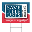Save The USPS Thank You We're Support You Yard Sign Support The Postal Service Post Office Sign