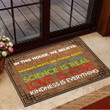 In This House We Believe Doormat Science Is Real BLM Welcome Mat Pride Gift Ideas For Women
