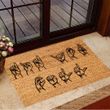 ASL American Sign Language Welcome Doormat Housewarming Gift For New Homeowners