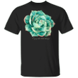Cactus Succulents Enjoy The Little Things T-Shirt Blooming Cactus Flowers Mint Shirt Designs