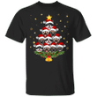 Frenchie Bulldog Christmas Tree T-Shirt Pretty Gift For Dog Lovers