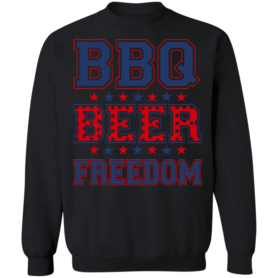 BBQ Beer Freedom Sweatshirt Gift For Grill Lovers Beer Drinkers Related Present