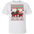 Dachshund Ugly Christmas T-Shirt Cute Dog Vintage Xmas Shirt For Women Weiner Dog Gifts