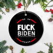 Fuck Biden And Fuck You For Voting For Him Ornament Christmas Ornament Set 2020 Against Biden