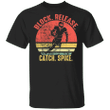 Block Release Catch Spike T-shirt George Kittle Tight End Vintage Tees Gifts For Football Fans