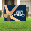 In Union There Is Strength Yard Sign Unity Aesop Quotes Sign Inspirational Gifts For Family