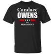 Candace Owens T-Shirt Candace Owens For President 2024 Political Tee