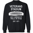 Pattison Ave Sweatshirt Veterans Stadium Seating Chart Sports Apparel Dad Gifts 2023