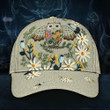 Owl Daisy Flower Cap Floral Hat Graphic Unique Good Mother's Day Gift Ideas For Wife