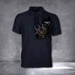 Skull US Navy Polo Shirt USN Logo USA Proud United States Navy Apparel For Men Women