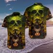 Owl On Pumpkin Halloween Hawaiian Shirt Skull Halloween Summer Shirt Gifts For Friend