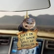 Otter Get In Sit Down Shut Up Hang On Plastic Car Hanging Ornament Unique Accessories For Dad